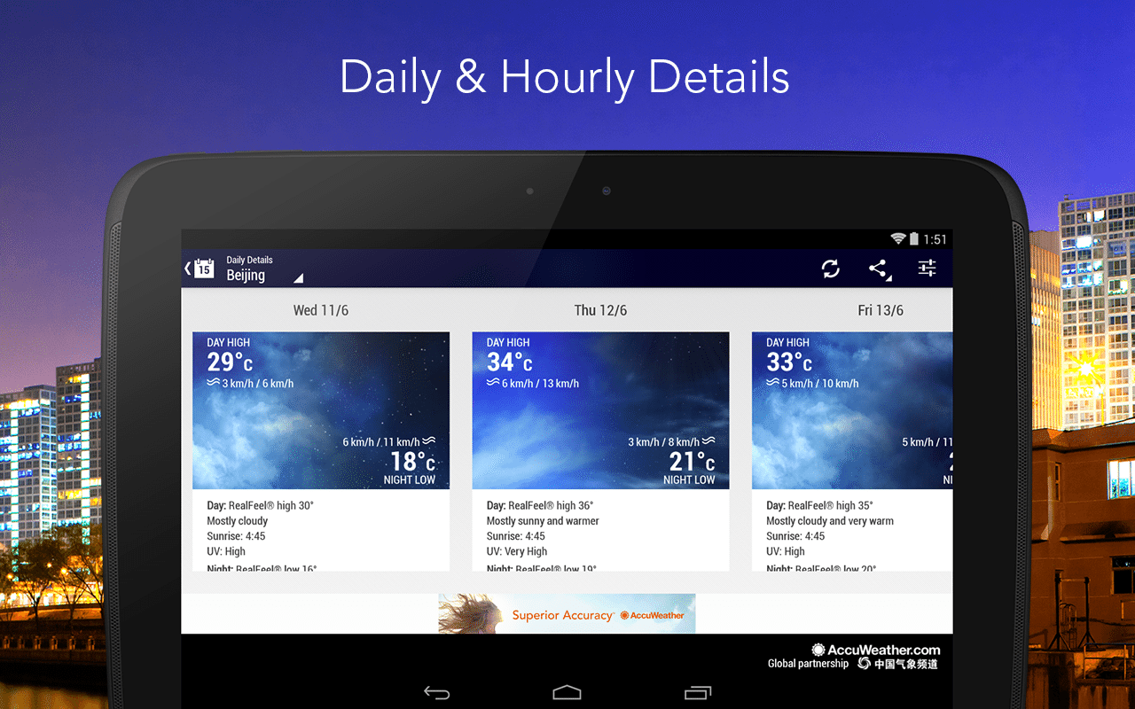 Free download accuweather for android mobile 2017